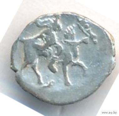 Денга 1535-1584 Иван IV Васильевич (Грозный) чеканка в Москве _состояние VF