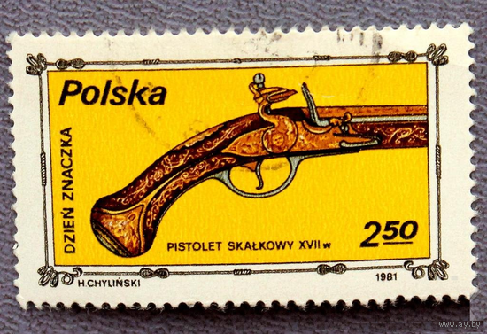 ПОЛЬША 1981 / ИСТОРИЯ ОРУЖИЯ - ПИСТОЛЕТ