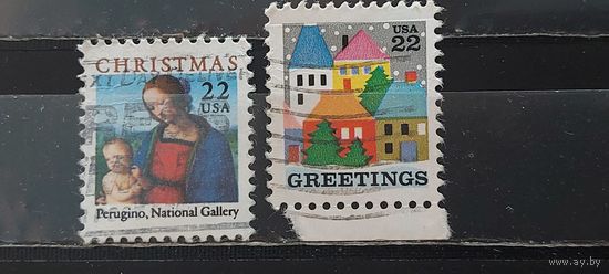 РАСПРОДАЖА. США 1986г. Полная серия. Гаш.