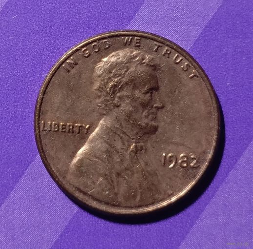 1 цент 1982 г  США