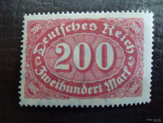 1922 Mi. 220 Рейх. Германия. Wz.1 OG