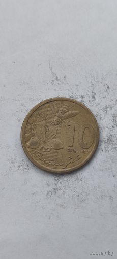 Марокко 10 сантимов 2016