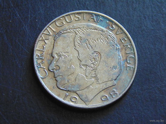 Швеция 1 крона 1998 г.