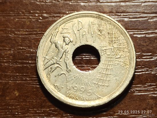 Испания 25 песет 1996