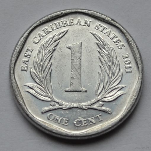 Восточные Карибы, 1 цент 2011 г.