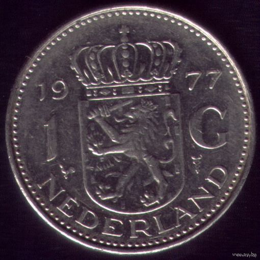 1 Гульден 1977 год Нидерланды