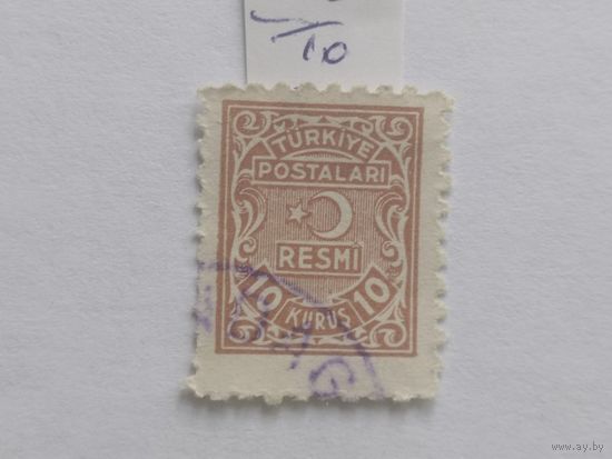 Турция 1948 рф.марка