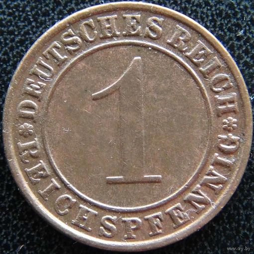 YS: Германия, 1 рейхспфенниг 1936G, KM# 37 (2)