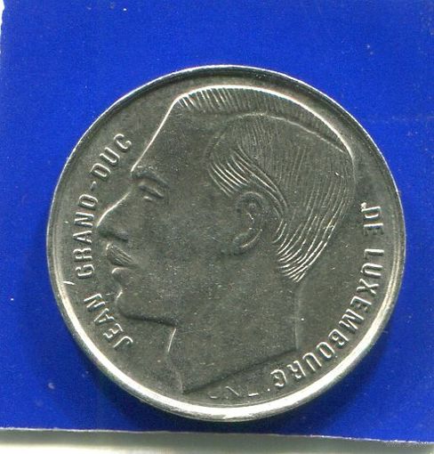 Люксембург 1 франк 1989