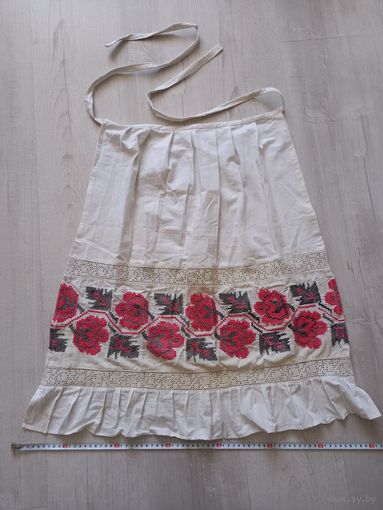 Фартук передник вышитый,  старинный,  винтаж