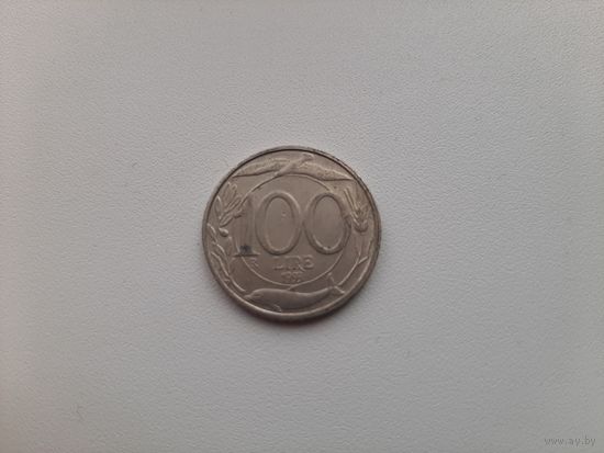 Италия 100 лир 1993