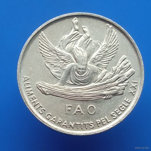 Андорра 1 сентим 1999 ФАО