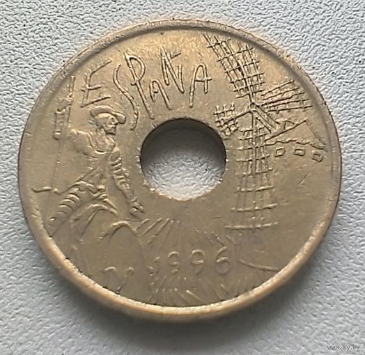 Испания 25 песет, 1996 Кастилия - Ла-Манча 7-5-40