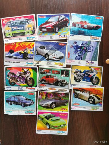 Вкладышы Турбо, Отто мото, бомбибом