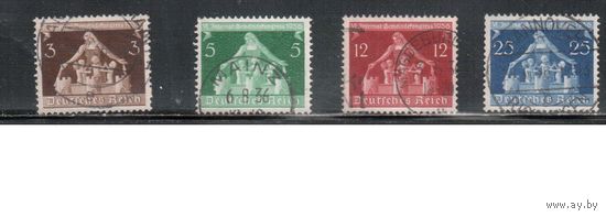 Германия-1936,(Мих.617-620)  гаш. , Конгресс(7)