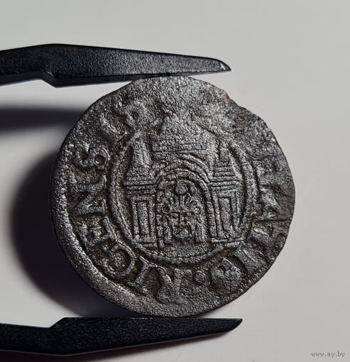 Солид шиллинг 1572 года Вольный город Рига