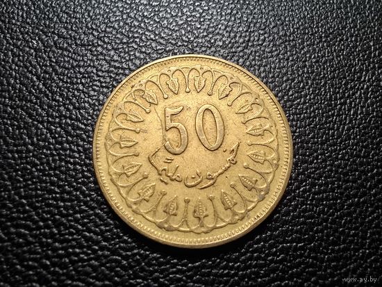 Тунис 50 миллимов 1997