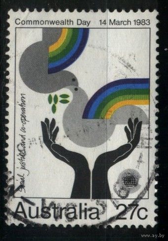 Австралия - 1983 [Mi. 832] Гашеная (AU21)