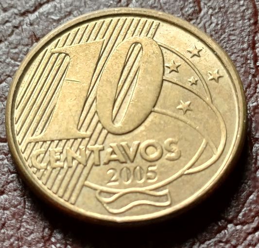 Бразилия 10 сентаво, 2005   ( 1-5-1 )