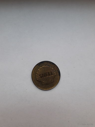 Жетон Великобритания(магнитный) ШЕЛЛ Вертолет Сикорского