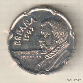 Испания 50 песета 1997 Хуан де Эррера