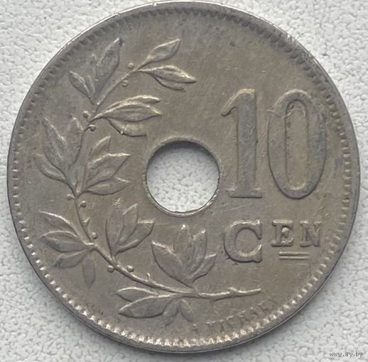 Бельгия 10 сантимов 1929 г. Belgie