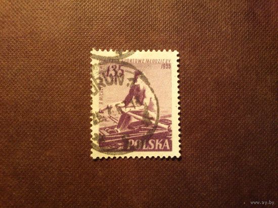 Польша 1955 г.2-е Международные юношеские игры./43а/