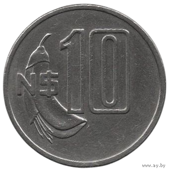 ВОСТОЧНАЯ  РЕСПУБЛИКА УРУГВАЙ. 10 НОВЫХ ПЕСО 1981. ФЛОРА