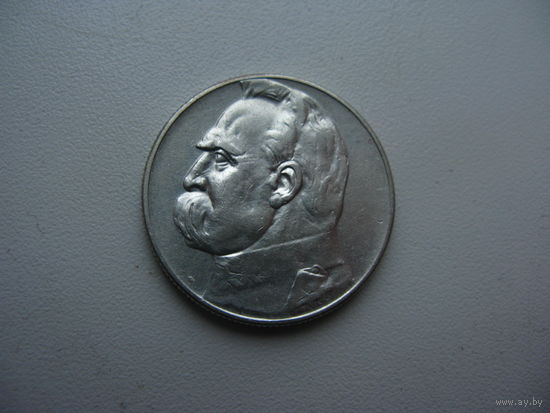 Польша 5 злотых 1934 Пилсудский