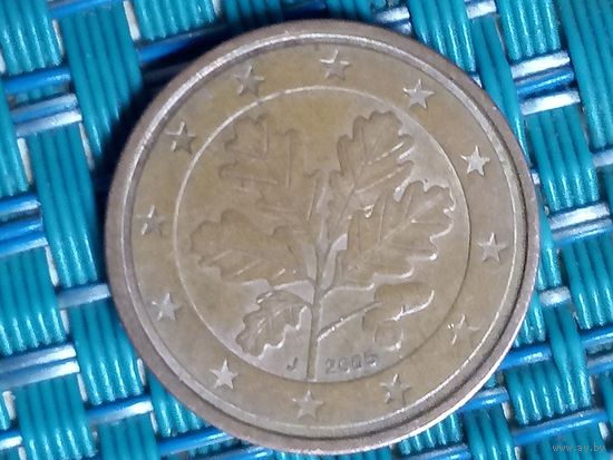 2 евроцента 2005 J Германия