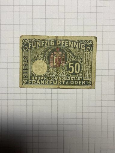 50 пфенигов (нотгельды) г. Германия.-2012