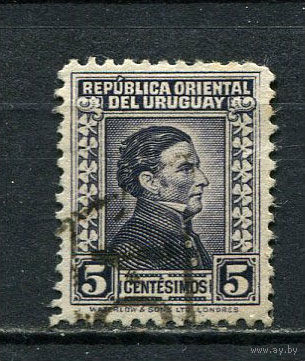 Уругвай - 1943 - Генерал Артигас 5C - [Mi.642] - 1 марка. Гашеная.  (Лот 44ED)-T2P4