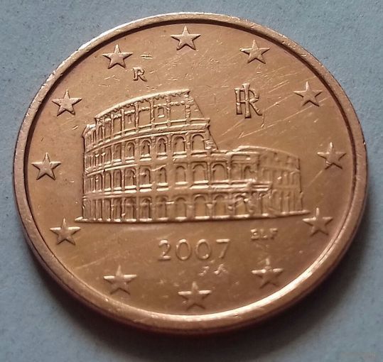 5 евроцентов, Италия 2007 г.
