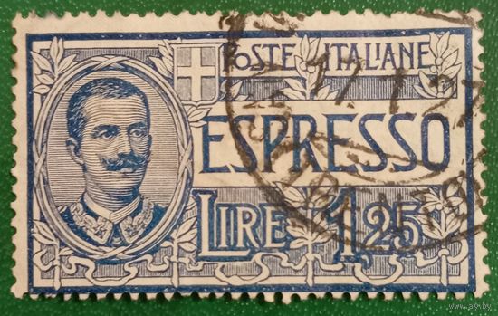 Италия 1925. Король Италии Виктор Эммануил III