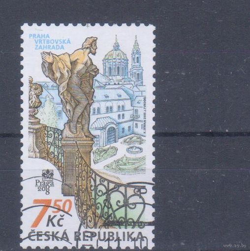 [188] Чехия 2006. Культура.Архитектура. Одиночный выпуск.Гашеная марка.