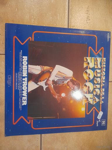 ROBIN TROWER   " HISTORIA DE LA MUSICA" 1983   LP SPAIN CHRYSALIS ECPL3073 NM/NM