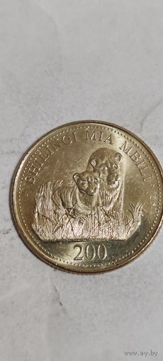 Танзания 200 шиллинг 2008