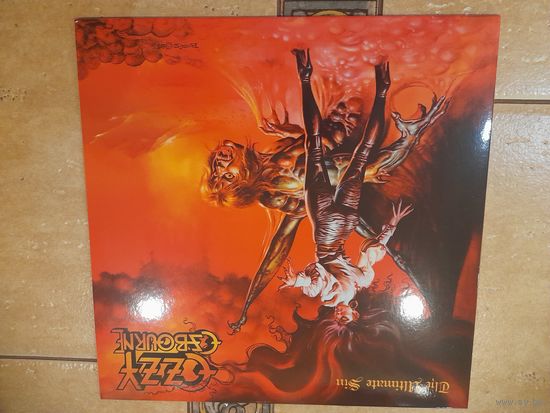 OZZY OSBOURNE  " THE ULTIMATE SIN" 1986/?  reissue LP E.U. EPIC26404 MINT