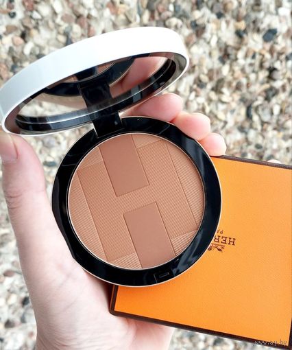 Бронзер Hermes Plein Air H Trio Healthy Glow Mineral Powder 04 Sienne