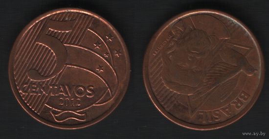 Бразилия km648.1 5 центаво 2012 год (p0 ТОРГ