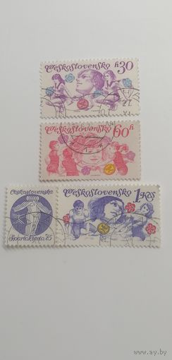 Чехословакия 1975. Национальные Спартакистские Игры. Полная серия