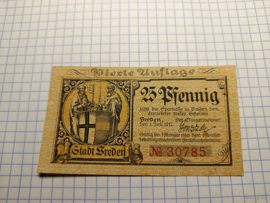 Германия 25 пфенингов (3)