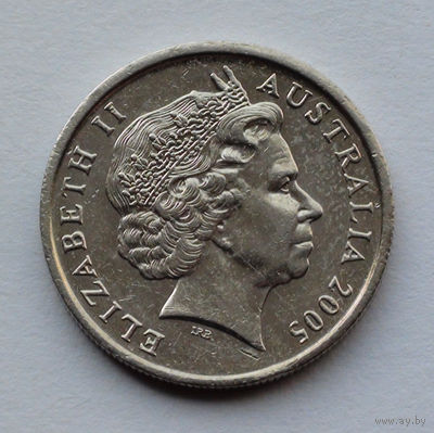 Австралия 5 центов. 2005 г.