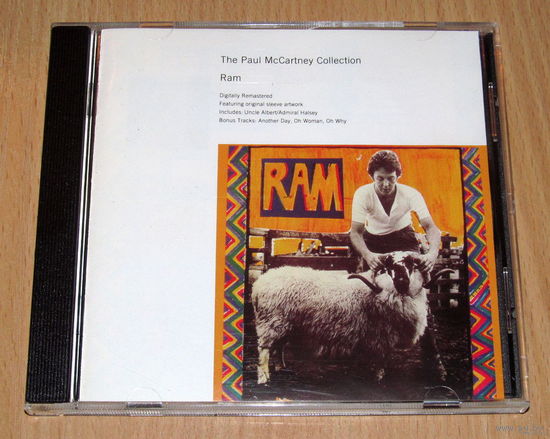 Paul and Linda McCartney - Ram (1971/1993, Audio CD, Remastered +2 bonus tracks)