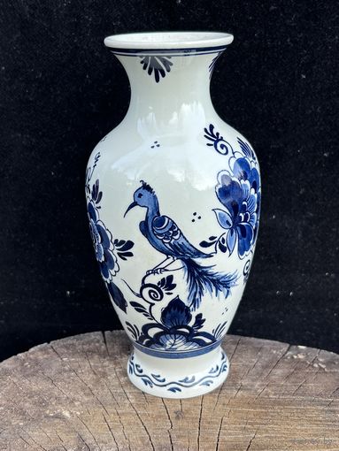 Винтажная ваза Delft Голландия