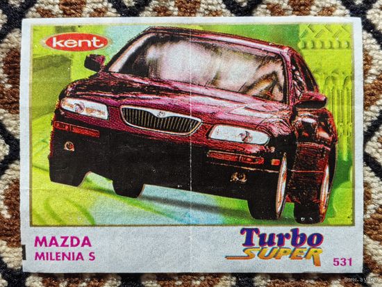Вкладыш Turbo (Турбо) Super (серия 471-540, Супер), номер 531, Mazda Milenia S. Возможен небольшой торг.