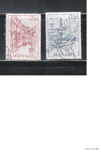 Монако-1983(Мих.1635,1637)  гаш., Архитектура