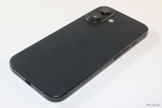 Телефон Apple iPhone 16 256GB (черный), гарантия до 3 мая 2026