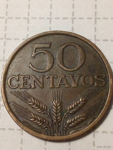 50 сентаво Португалия 1978 год