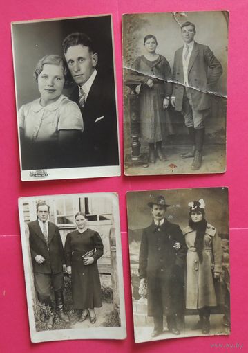 Фото "Семейные портреты", Зап.Бел., 1920-1930-е гг.
